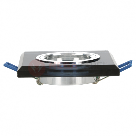 INGLES ceiling light glass black square. LL3227