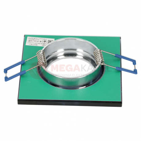 INGLES ceiling light glass black square. LL3227