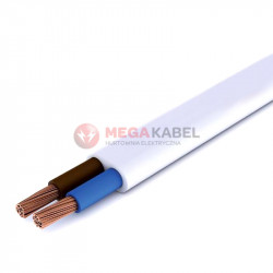 OMY flat cable 2x1 white