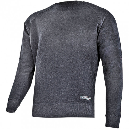Bluza męska robocza bez kaptura ring-spun czarna rozmiar M L4012902 LAHTI PRO