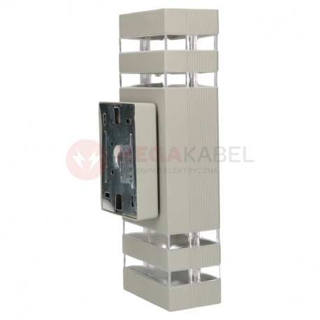 Lampa kinkiet elewacyjny INEZ DUO grey 2xGU10 JVD