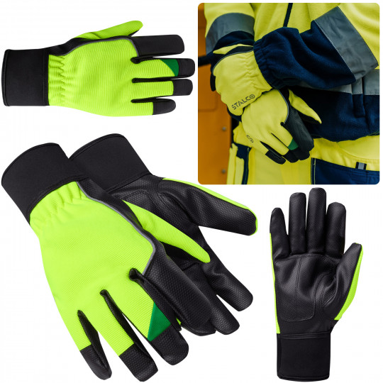 Rękawice robocze zimowe ocieplane syntetyczne PARKER rozmiar 9 S-47392 STALCO