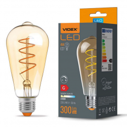 Żarówka LED E27 ST64 EDISON...