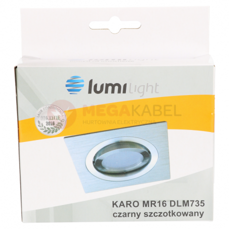 Oczko sufitowe KARO blac.szczot.al. kwadrat LL3142