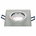 INGLES frosted glass square ceiling light LL3746