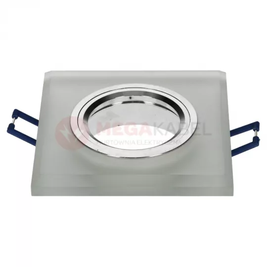 LUMILIGHT INGLES frosted glass square ceiling light