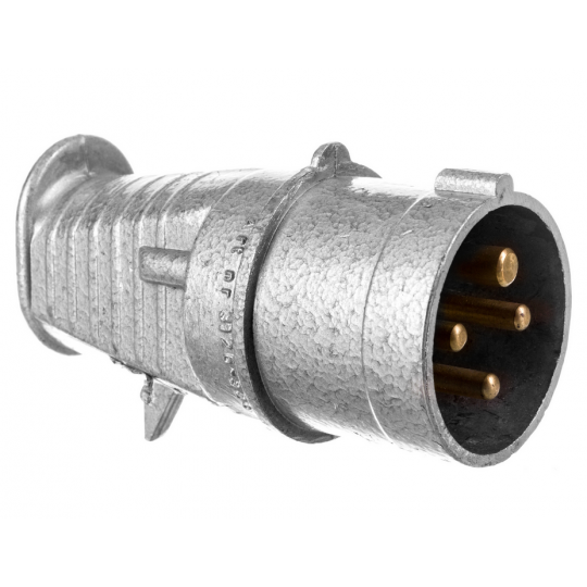 Wtyczka metalowa przenośna 16A 400V 4P IP44 3126-326 POLAM NAKLO