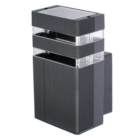 Lampa kinkiet ogrodowy elewacyjny INEZ szary GU10 aluminium IP54 LTV