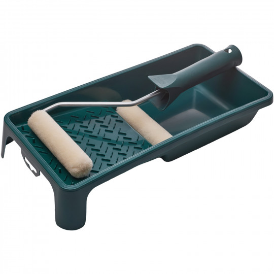 Zestaw malarski VELUR NITRO kuweta 150 x 290 mm uchwyt 100 / ø6 mm 2 x wałek 100 mm S-38909 STALCO