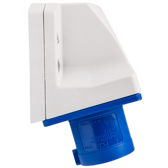 Wtyczka odbiornikowa 16A 3P 230V niebieska IP44 513‑6 PCE