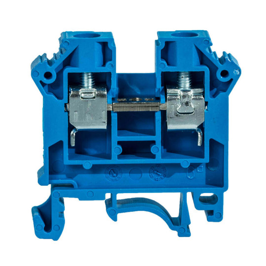 Złączka szynowa gwintowa 6 mm² ZSG1-6.0Nn niebieski SIMET