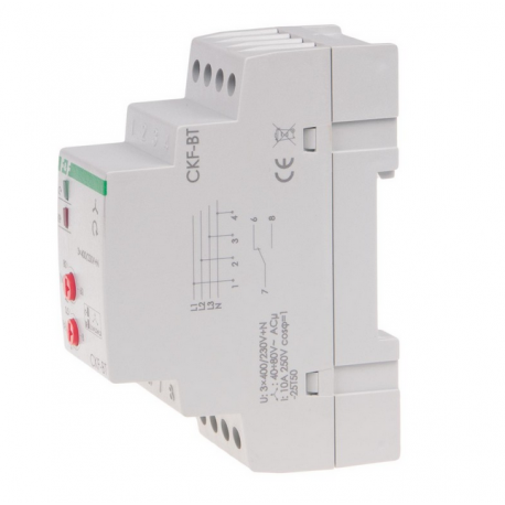 Czujnik kolejności zaniku i astmetri faz CKF-BT F&F