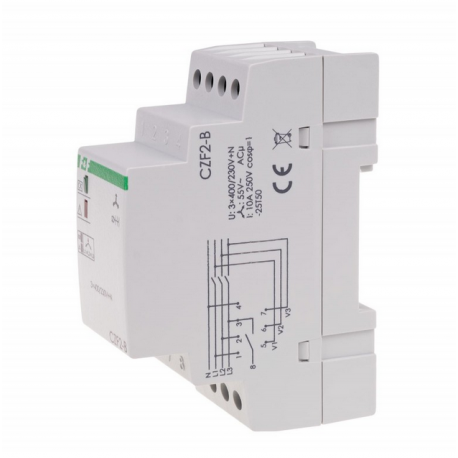 Czujnik zaniku i asym faz kontr.stycz.10A CZF-2B