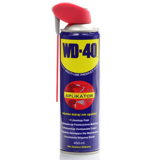 Olej technologiczny WD-40 preparat wielofunkcyjny 450ml + aplikator