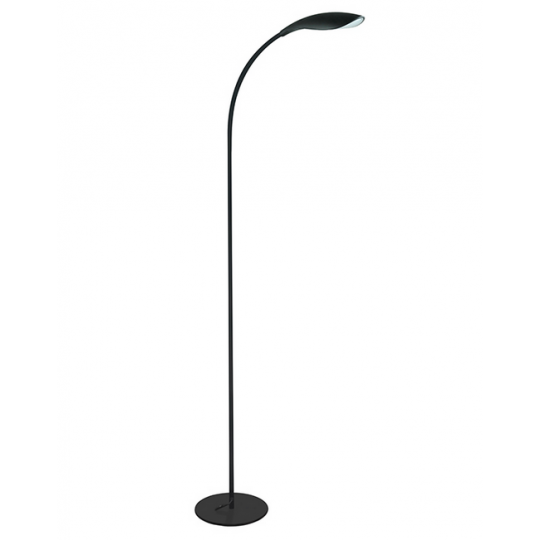 LED SWAN floor lamp black 6.5W 306050 Polux