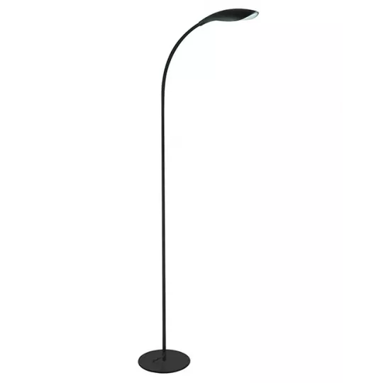 LED SWAN floor lamp black 6.5W 306050 Polux