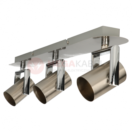 ROLAND-3SN satin/nickel lamp 3xGU10 Vitalux