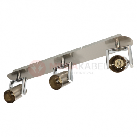 ROLAND-3SN satin/nickel lamp 3xGU10 Vitalux