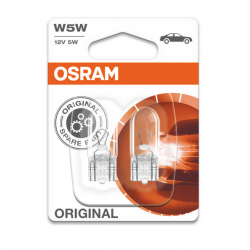 Żarówka W5W 12V 5W (op.2szt) W2.1x9 Osram