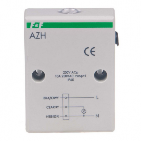 Automat zmierzchowy AZH IP65 10A/230V F&F