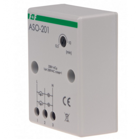 Automat schodowy 1Z/0R 0P 16A ASO-201 F&F