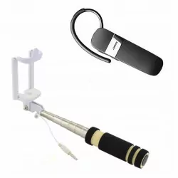 Zestaw słuch. JABRA Talk 6h/2tel.+selfie Stick