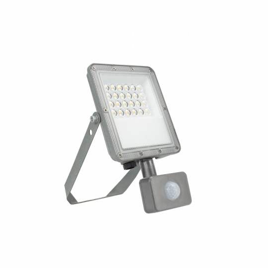 Naświetlacz Noctis MAX LED 20W CCT z czujnikiem IP65 szary SPECTRUM