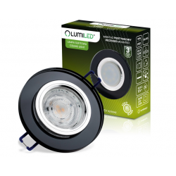 Oczko sufitowe szklane LED...