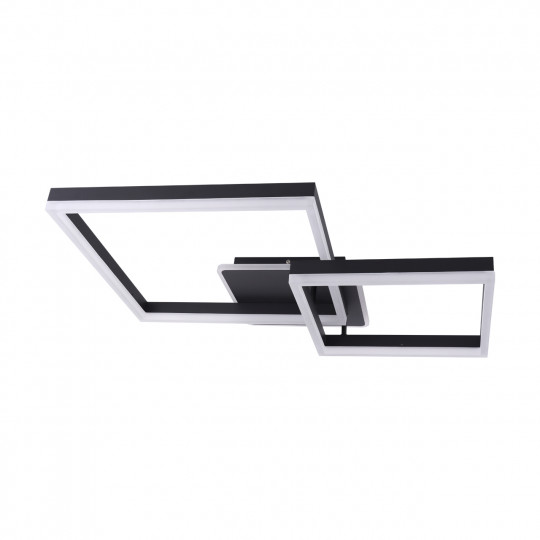 Lampa plafon NOLAN-3D LED 45W czarny barwa neutralna STRUHM