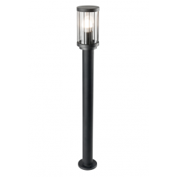 FIORD garden lamp post 80cm black E27 Polux