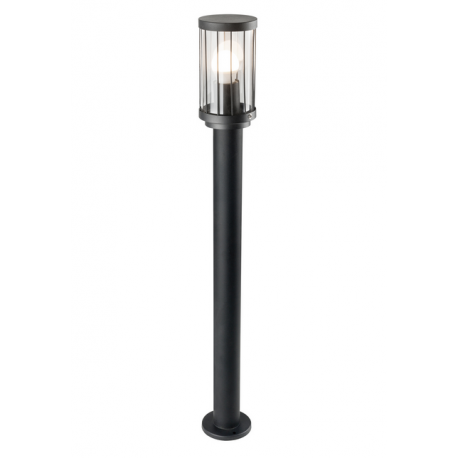 FIORD garden lamp post 80cm black E27 Polux