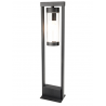 SPECTRA garden lamp post 50cm black E27 Polu