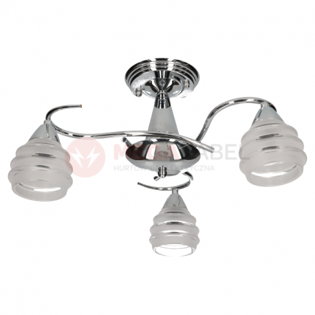 Lamp K-3812C-3 chrome E14 3x40W Kaja