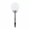 Lampa solarna KULA RGB 15 inox 15cm CW 309310 POLUX
