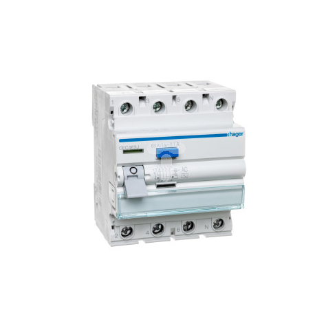 Residual current circuit breaker CEC463J 4P 63A 0.1A AC