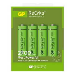 GP R6 2700 4T box rechargeable batteries
