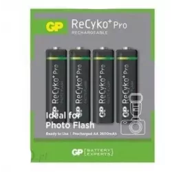 Akumulatorki GP ReCyko+ AA 2600mAh Black (op.4szt)