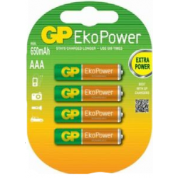 Akumulatorki GP EkoPower 1.2V 630mAh (op.4szt.)