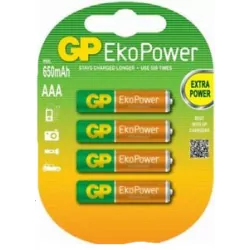 Akumulatorki GP EkoPower 1.2V 630mAh (op.4szt.)
