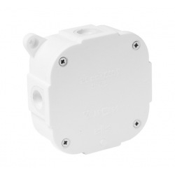 IP44 white empty box PP 80x80x30 074-01 ViPlast