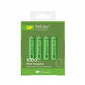 1000mAh R03 GP AAA rechargeable batteries (op.4pcs)