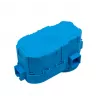 Puszka podtynkowa podwójna 60mm głęboka niebieska SE2x60G 34159203 SIMET