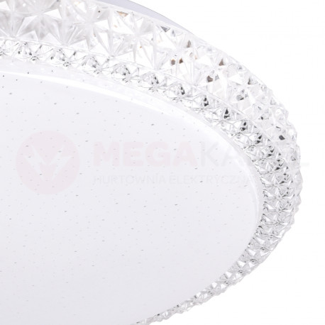 Plafon LED IRINA 36W 50cm stary efect+pilot 310767