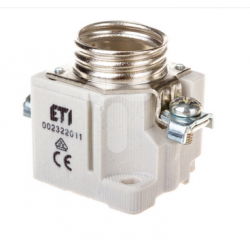 Gniazdo bezp. tablicowe 1P E27 25A 002322011 ETI