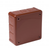Bronze over flush box 90x90x30 with rubbers 041-02 ViPlast