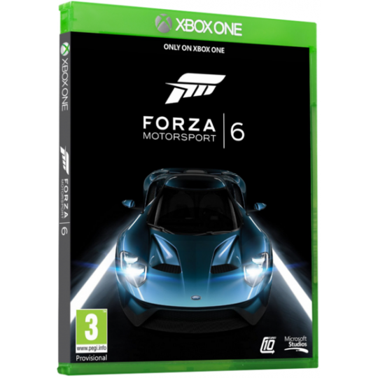 Microsoft FORZA MOTORSPORT 6 console XBOX ONE game
