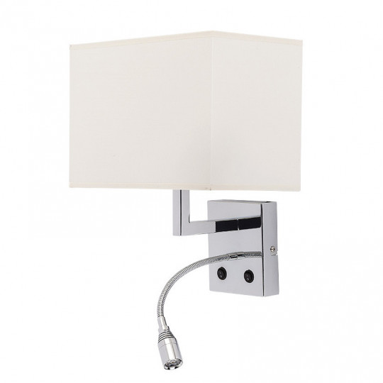 HOTEL I wall lamp 6800 E27 + LED 2,2W white