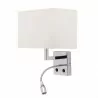 Lampa kinkiet HOTEL I 6800 E27 + LED 2,2W white