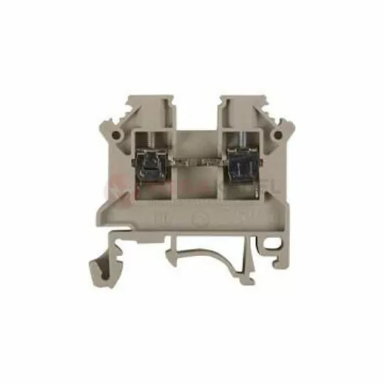Złączka szynowa 2-przewodowa 2,5mm2 szara ZSG 1-2.5Ns SIMET