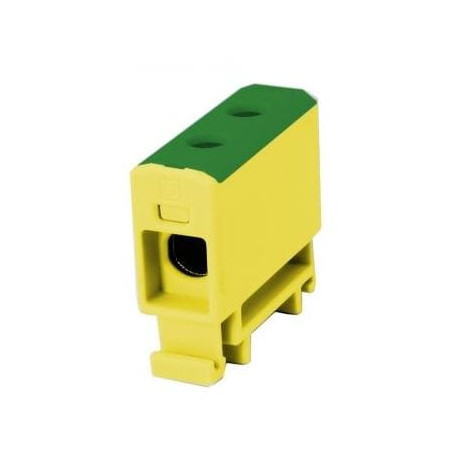 Złączka szynowa 1,5-50 mm2 TS35  OTL50 żółto - zielona MOREK